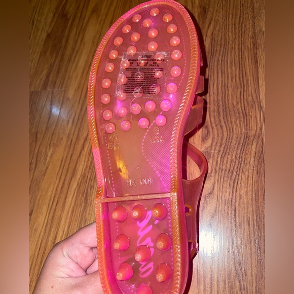 Aerie/American Eagle Retro “Jellies” Sandals Size 9 NWOT - Picture 6 of 7
